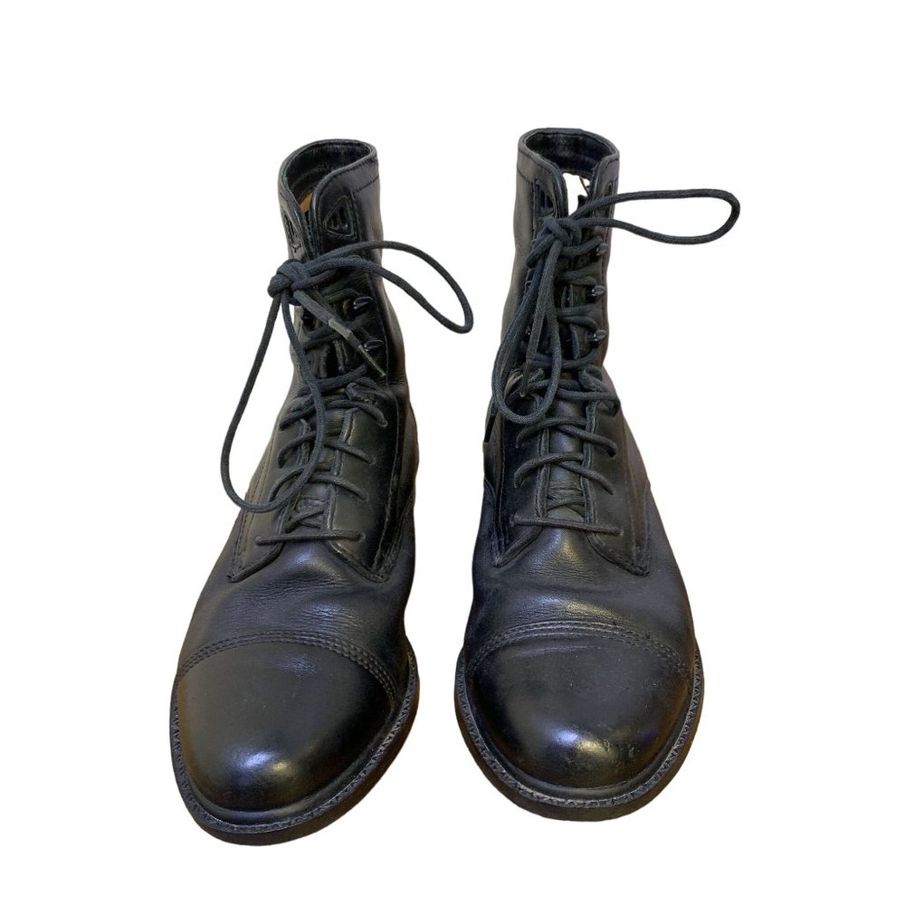*Ariat Black Lace Up Ankle Booties Size 7.5 - Picture 2 of 4